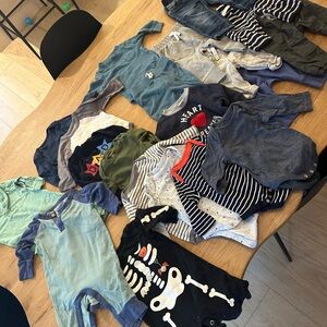 Baby Boy 0-3 Month Clothing Lot – 20 Pieces